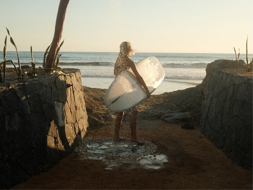 Long lefts and golden light